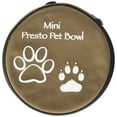 thumbnail image 1 of Pet Food Water Bowl Collapsible - 1.6 Quart Brown, 1 of 3