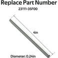 thumbnail image 4 of Clutch Release Push Rod Shaft Compatible with Suzuki GSX-R600 GSX-R750 GSX-R1000 GSX-S750 GSX-R1000z GSX- R750X GSX- R750X Replace#: 23111-35F00 (104mm), 4 of 6