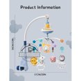 thumbnail image 5 of Musical Baby Crib Mobile with Lights Music Projection for Infants Remote Control Crib Toys for Newborn Baby Mobile for Crib Toys, 5 of 10