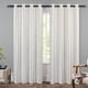 thumbnail image 1 of Cortinas DriftAway Farmhouse, mezcla de lino, opacas, 214 cm, color gris, 1 of 9