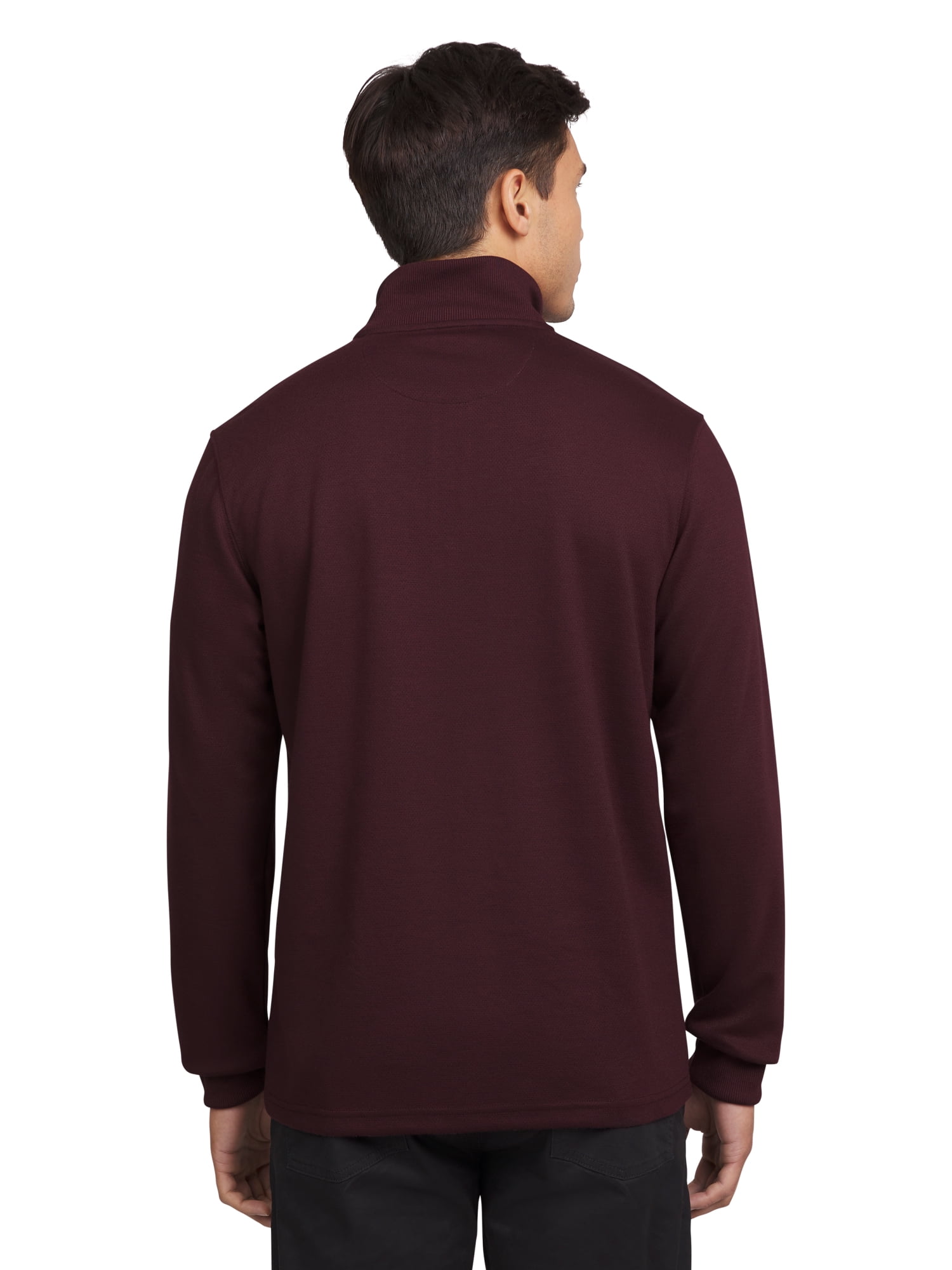 Chaps Men's & Big Men's Camden Quarter Zip Knit Sweater, Sizes S-2XL