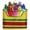3 3/4" Box of Crayons, variant on Christmas By Krebs Blown Glass Collectible Tree Ornaments (5.75" Army Tank)