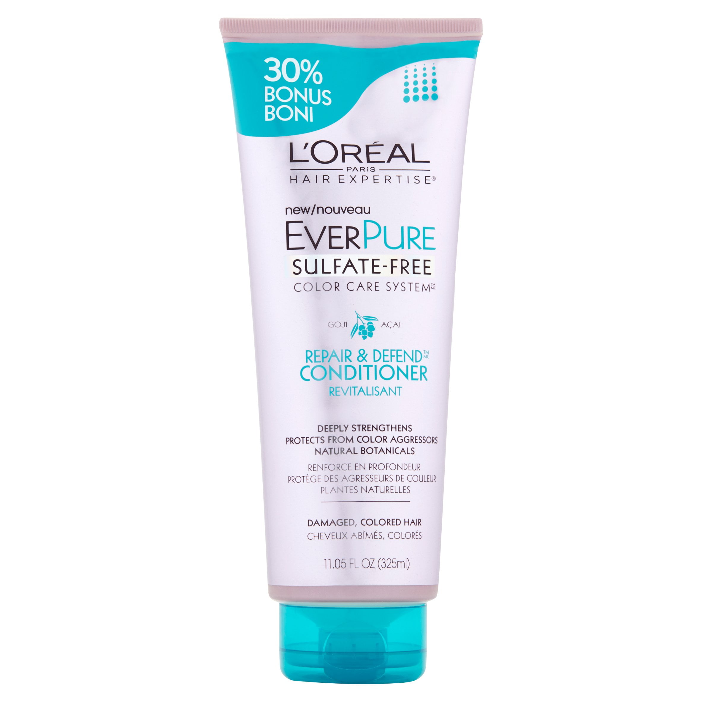 L'Oreal Paris Hair Expertise EverPure Repair & Defend Conditioner, 11.