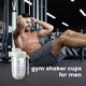 thumbnail image 5 of Boieioe Vasos mezcladores para batidos de proteínas Botella mezcladora de proteínas de 20 oz, a prueba de fugas, el mezclador perfecto para el gimnasio, botella pre-entrenamiento, vaso coctelera, bati, 5 of 5