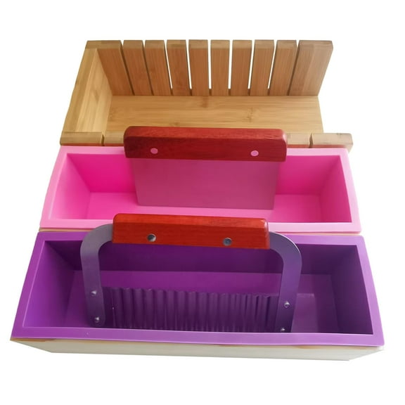 HILABEE Wood Soap Cutter Soap Making Set Adjustable Practical Flexible Soap Professional for Chocolate Butter Candles Supplies