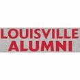 thumbnail image 2 of Men's Ash Louisville Cardinals Louisville Alumni Signature Stack T-Shirt, 2 of 2