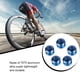 thumbnail image 4 of Advancent Pernos universales para rueda de cadena de bicicleta, 5 piezas, tornillos para bielas de aleación de aluminio para bicicleta, Ciclismo Azul, 4 of 6