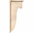 thumbnail image 3 of 7 1/2"W x 12"D x 28"H Del Monte Smooth Corbel w/Backplate, Douglas Fir, 3 of 9