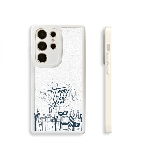 ¡Elegante y divertido! ¡Proteja su iPhone 15 Pro Max con esta funda para teléfono plateada mate de doble capa!