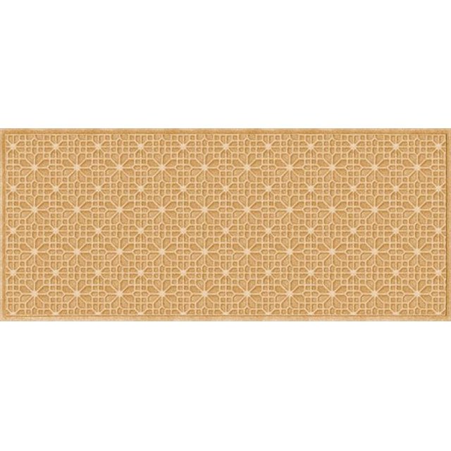 707640037 Water Guard Stained Glass Mat in Gold - 3 ft. x 7 ft.