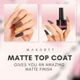 thumbnail image 2 of Makartt Matte Top Coat No Wipe Nail Gel Top Coat, 2 of 7
