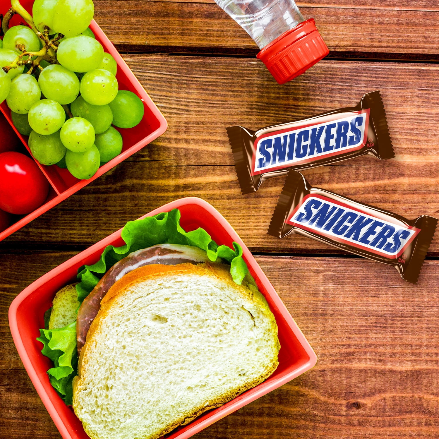 Snickers Fun Size Chocolate Candy Bars - 2.6 oz (5 pack)