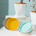 thumbnail image 2 of Sturdy Durable Pot Tray Multi Colors Thickened Plastic Plant Pot Saucer for Garden, 2 of 7