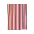 thumbnail image 1 of Super Soft Anti-Pilling Flannel Bed Blankets, Vertical Stripes Cozy Fluffy Warm All Seasons Throw Blanket for Sofa Bedding, 80"x60", 1 of 8