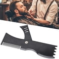 thumbnail image 4 of Beard Shaper, Men's Beard Shaping Template 360 Rotated Beard Styling Tool for Trimming Hairline Neckline Goatee Beard Shaping Tools Men Beard Care Grooming Kit Beard Guide Shaper, 4 of 8