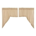 thumbnail image 1 of VHC Brands Ensemble de Rideaux de Coton Vintage, Tan (2 Panneaux), 1 of 3