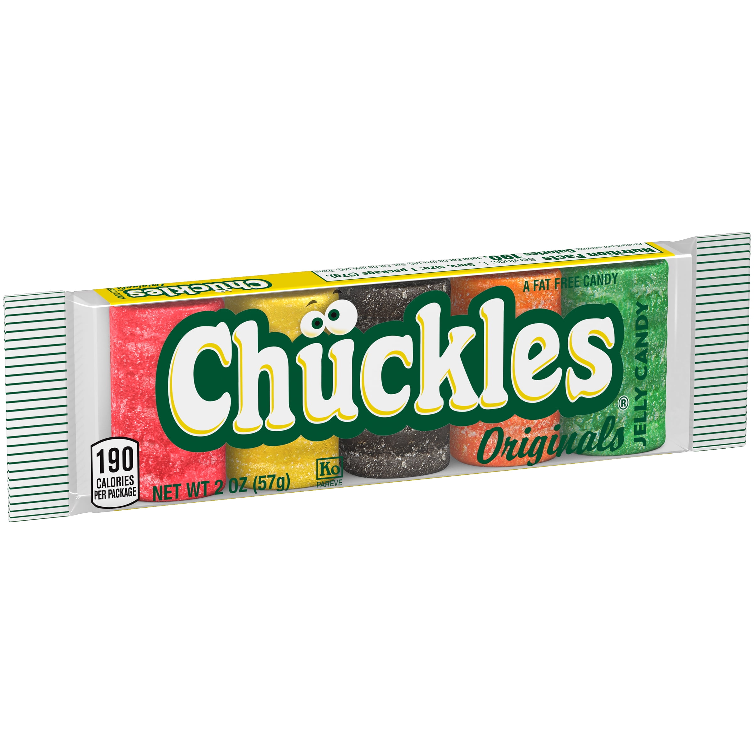 Chuckles Jelly Candy, Fruit Flavored Candy, 2 Ounce