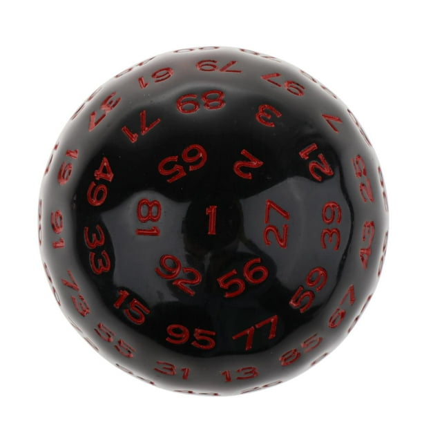 KLKCMS 1pcs Jeu de dés Divertissement dés Jouet pour Enfants Jeu de Table Nouveauté Rouge-1