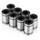 thumbnail image 1 of Whataatahia Rodamiento - 8 Piezas LM10UU Buje de rodamiento de Bolas de Movimiento Lineal de 10 mm para Piezas CNC de Impresora 3D, 1 of 7