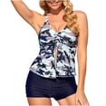 thumbnail image 1 of Traje de baño dividido conservador para mujer, traje de baño de ángulo plano con cubierta de carne, traje de baño Bikini OAVQHLG3B Store  lin121212, 1 of 4