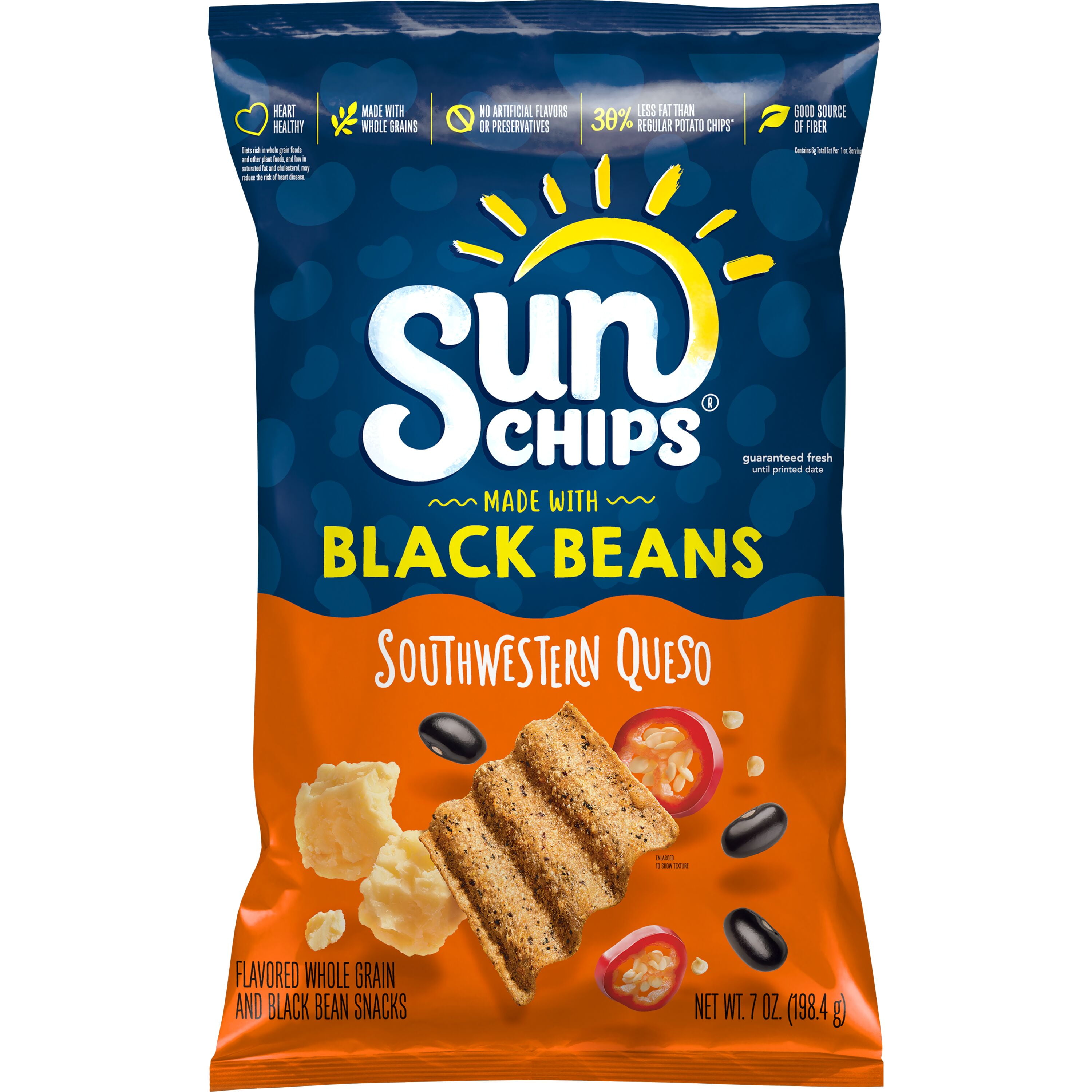  Beanitos Black Bean Chips - Original Sea Salt - (6 Pack) 5 oz  Bag - Black Bean Tortilla Chips - Vegan Snack with Good Source of Plant  Protein and Fiber : Everything Else