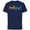 Navy, variant on Pixar Character Line Up Pride - Short Sleeve Cotton T-Shirt for Adults - Customized-Black