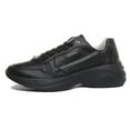 thumbnail image 6 of Guess Viterbo Men's Chunky Sole Lace Up Sneakers In Black Size 8, 6 of 6