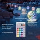 thumbnail image 5 of Luces solares flotantes para piscina | Esferas LED RGB de 37 cm que cambian de color, resistentes al agua IP68 | 16 colores, 4 modos, 4 temporizadores y control remoto | Energía solar para piscinas,, 5 of 8