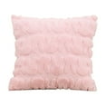 thumbnail image 2 of QIPOPIQ Easter Bunny Pillowcase Plush Jacquard Pillowcase Pink, 2 of 6