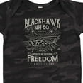 thumbnail image 4 of Inktastic Black Hawk Military Boys or Girls Baby Bodysuit, 4 of 5