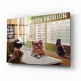 thumbnail image 2 of Epic Art 'Feline Optical' by Lucia Heffernan, Acrylic Glass Wall Art, 16"x12", 2 of 8