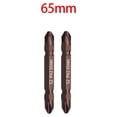 thumbnail image 1 of 2Pcs Electric Screwdriver Bit Set Ph2 Magnetic Double Head Bits 65Mm 100Mm 150Mm Screw Driver Power Tool Accessories, 1 of 5