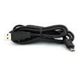 thumbnail image 4 of Premium USB Cable Charging Power Wire Data Sync Cord Black X6D for Casio Exilim C721, G-zOne Boulder - LG 300G, 400G, 410G, 600g, AX8600, Chocolate 2 VX8550 VX8500, 4 of 5