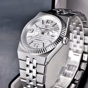 Pagani Design New Mens Automatic Watch Stainless Steel Mechanical Waterproof Wrist Watch for Men, Synthetic Sapphire Dial Glass PD-YS027