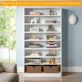 thumbnail image 4 of MAYEERTY Freestanding Shoe Cabinet, 9-Tier 40-45 Pairs Shoe Storage Rack, 4 of 7