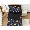 thumbnail image 2 of NTBED 3-Piece Kids Comforter Set - Zipper Bedding for Boys, Twin - Outer Space Galaxy Theme, 2 of 7