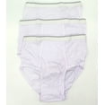 thumbnail image 2 of Men's Cotton No Ride Up Briefs w/Comfort Flex Waistband Underwear Big and Tall Sizes avalible (M, White, 12 Pack), 2 of 2
