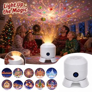 Plumora Merry Glow Christmas Projector Christmas Lights - Christmas Projector Lights Christmas Decor Christmas Lights Indoor