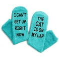 thumbnail image 5 of Funny Gifts for Mom, Cat Mom Gifts for Women, Fuzzy Socks for Cat Lovers, Valentines Cozy Socks, Stocking Stuffers, 5 of 5