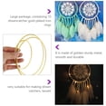 thumbnail image 2 of SHISUYAN 10Pcs Metal Craft Rings Luxury Retro DIY Craft Hoops Novelty Unique Craft Hoops, 2 of 6