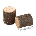 thumbnail image 5 of 10PCS Wedding Table Photo Holder Props Crafts Ornaments Rustic Decoration Weeding Decor Creative Wooden,3.3CM, 5 of 5