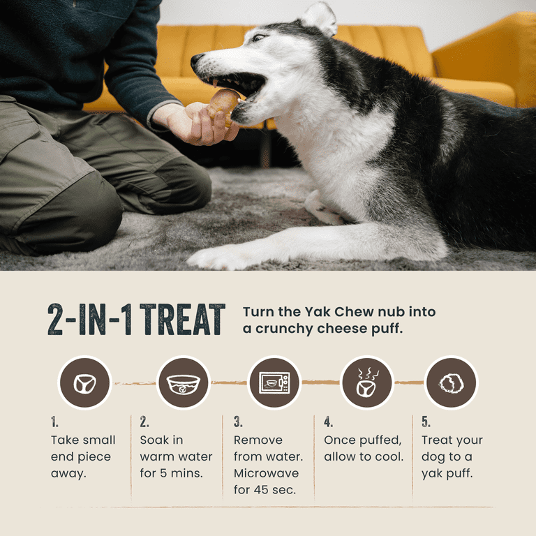 Mighty Paw Yak Cheese Dog Chews, Natural Long-Lasting, Large 4-Pack photo 7