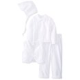 thumbnail image 2 of Baby Boys 4 Button Vested Christening Outfit, White, 18 Months, 2 of 3