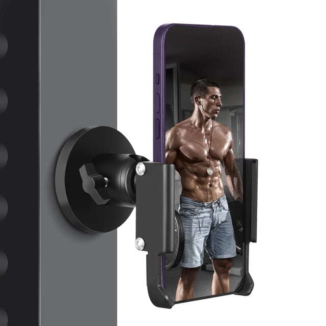 Soporte magnético para teléfono Vinkqiado Gym para equipos de gimnasio