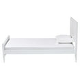 thumbnail image 3 of Baxton Studio Roni Modern Platform Bed, Twin, White, 3 of 9