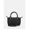 thumbnail image 6 of No Boundaries Women's Mini Tote Crossbody Bag, Black, 6 of 8