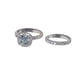 thumbnail image 4 of Jumpingount 1 Pair Ring Set Fingers Pendent Fine Couple Multipurpose Lady Dating Prop Workmanship Elegant Accessories Rustproof Gift Ropa, zapatos y accesorios Miscelánea Numero 5, 4 of 6