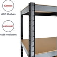 thumbnail image 5 of G-Rack | Garage Shelving Units: 71" H X 47" L X 24" W - 1 Bay - Grey - 5 Tier | 1, 5 of 6
