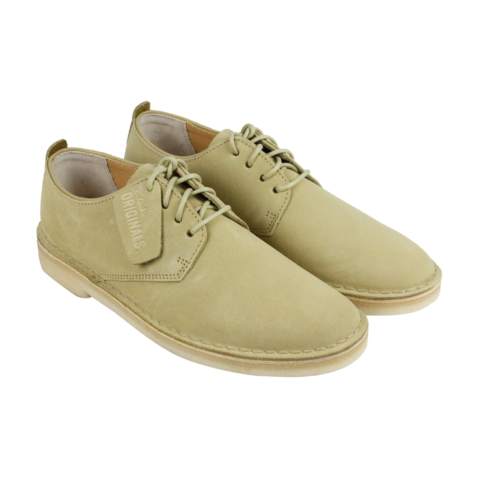 Clarks Desert Rock Lo Derbys in Black for Men | Lyst UK