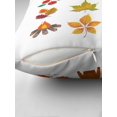 thumbnail image 4 of Ryan; Yellow Autumn Leaves Throw Pillow Cover 45x45cm – Fall Season Nature Cushion for Cozy Decor, 4 of 7